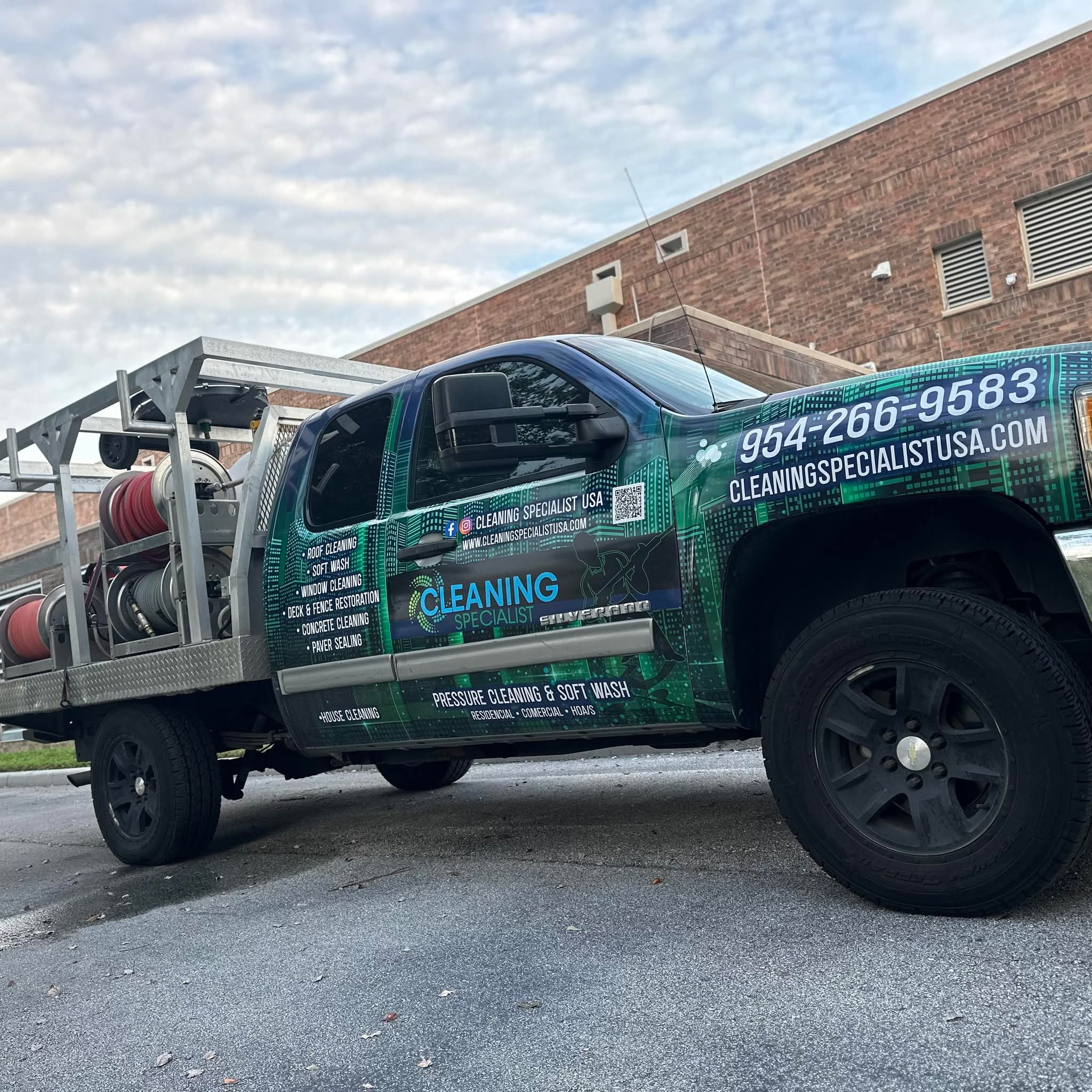 Our branded work truck
